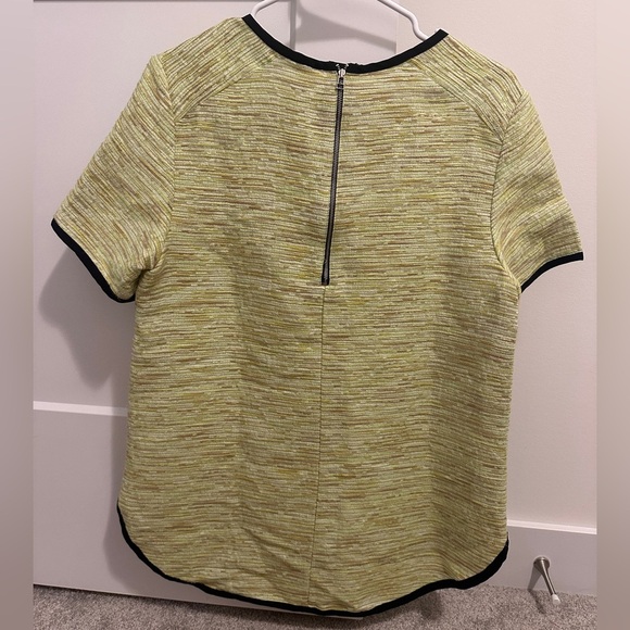 Aritzia Wilfred Heathered Green Blouse Short Sleeve T-shirt Size Medium Women’s - Picture 9 of 11